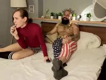 nikompell — Welcome to my room! - Goal: ^. .^ get naked and spank ass 5 times #ass #couple #daddy #twink #cumshow