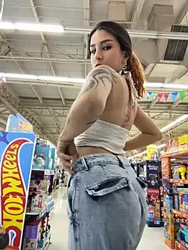 Mon_Cherry — FINGER MY PUSSY TIL SQUIRT IN PUBLIC! 