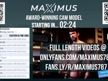 maximus_787 from Chaturbate is Group